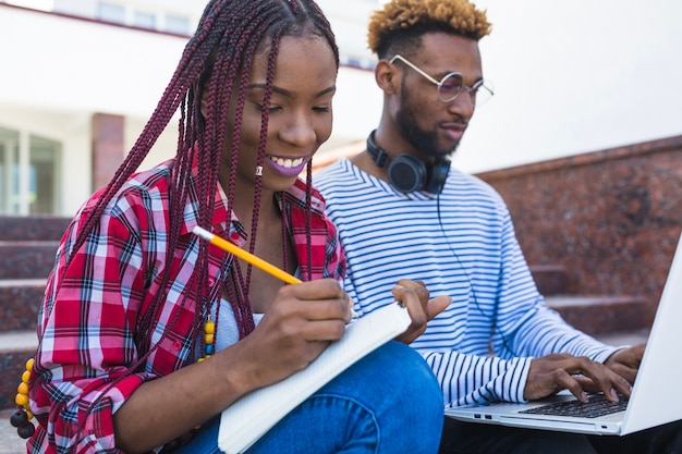 Content black people studying Photo | Free Download