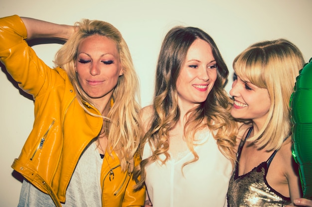 Free Photo | Cool friends celebrating together at the party