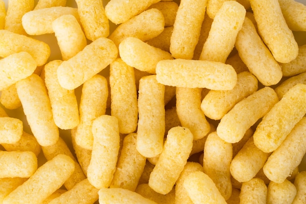 Premium Photo | Corn sticks on a white background