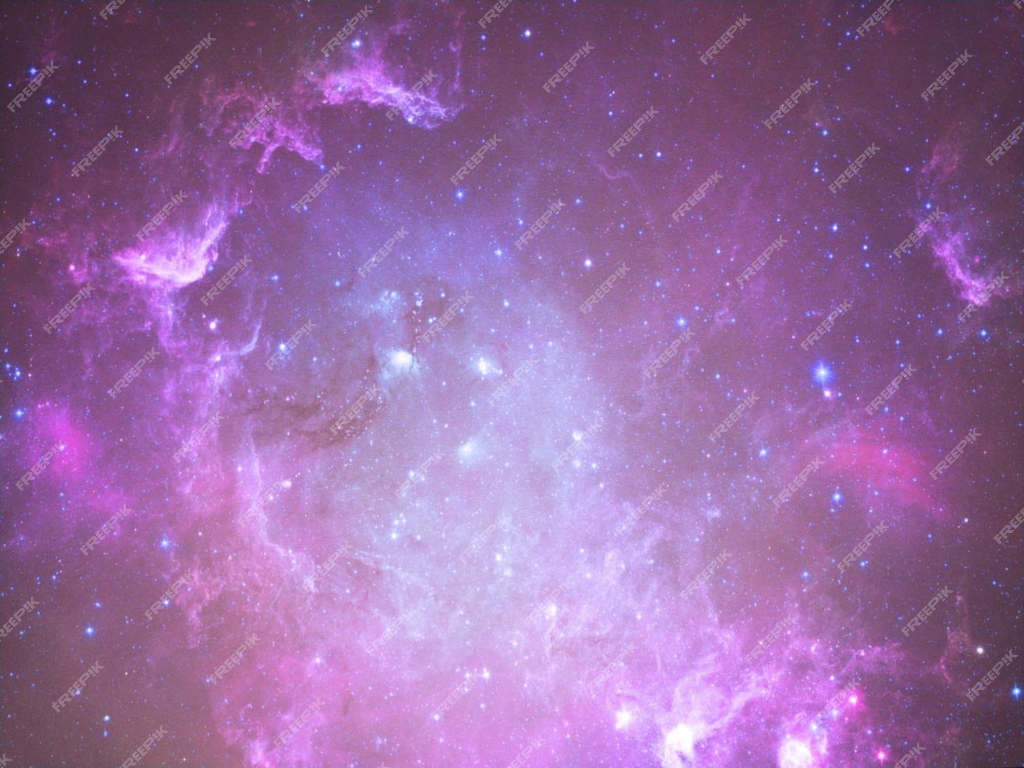 Premium Photo Cosmic Distances In Pink Purple Violet Tones Blue Stars And Numerous 7817