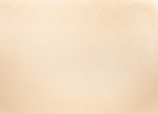 クリーム色の革のテクスチャの背景 プレミアム写真