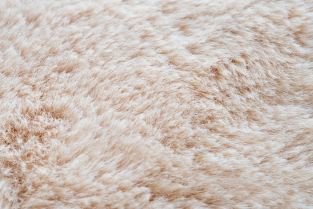 クリーム色の毛皮の背景 無料の写真