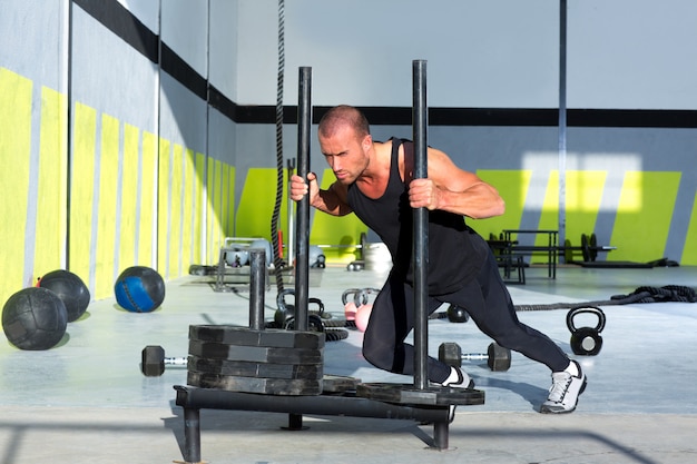  Sled Crossfit Workout for Build Muscle