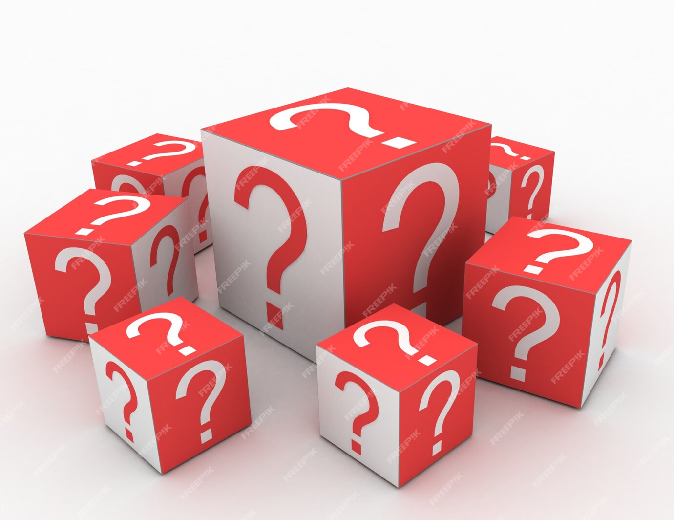 premium-photo-cubes-with-question-marks-in-the-design-of-information