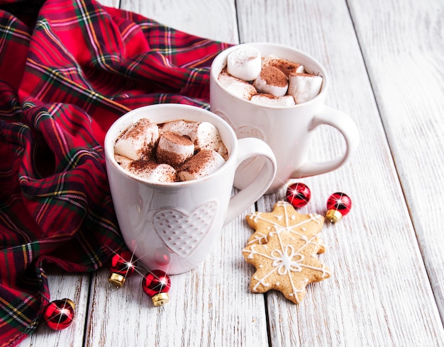 Premium Photo | Cup of christmas cocoa