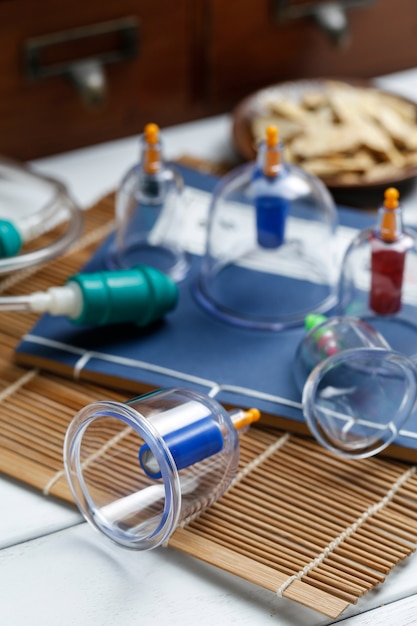 Free Photo Cupping Therapy Of Traditional Chinese Medicine free-photo-cupping-therapy-of-traditional-chinese-medicine
