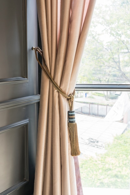 Curtains Tassel For Interior Luxury House Part Of