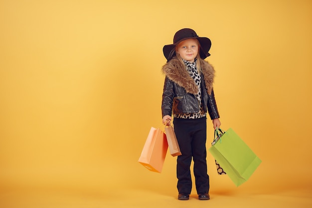 cute yellow bags