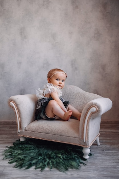 little girl sofa chair