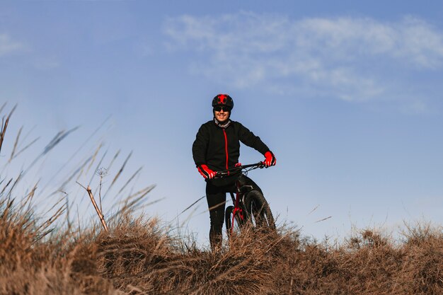 extreme bicycle riding