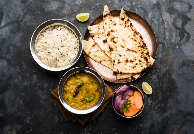 Premium Photo | Dal tadka fry or indian lentil curry served in a bowl ...