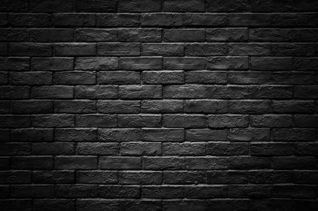 Premium Photo | Dark brick wall