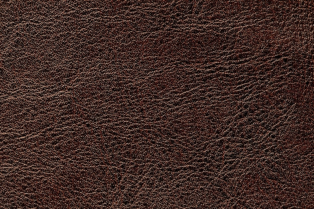 Premium Photo Dark Brown Leather Texture Background Closeup Bronze Cracked Backdrop From Wrinkle Skin