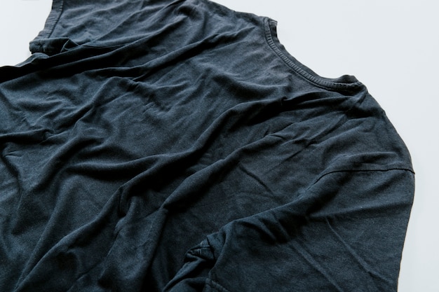 Dark creased t shirt | Free Photo