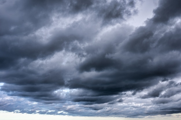 Premium Photo | Dark dramatic sky and stormy clouds