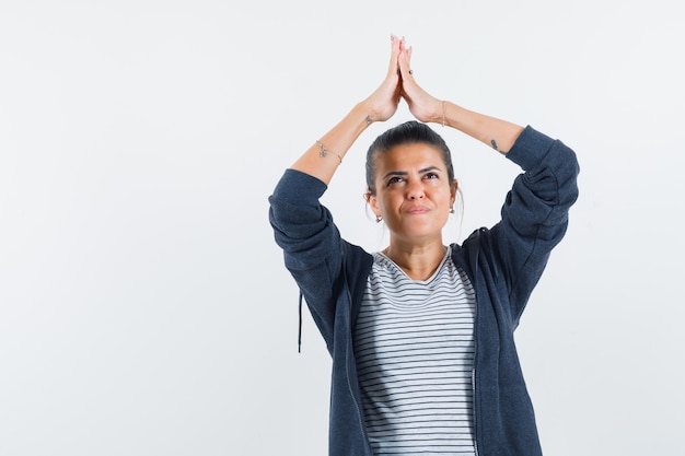 t shirt over head