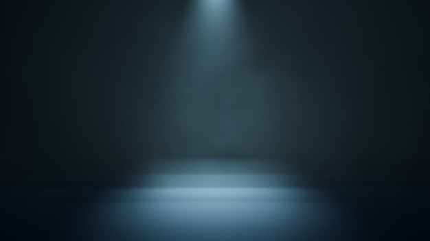 Premium Photo | Dark stage with a spotlight