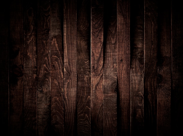 Premium Photo | Dark wood background