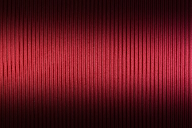 装飾的な背景の赤い色 縞模様のテクスチャグラデーション 壁紙 プレミアム写真