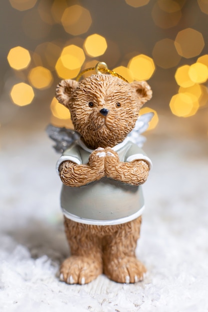 Decorative Figurines Of A Christmas Theme Figurine Of An Angel Rides