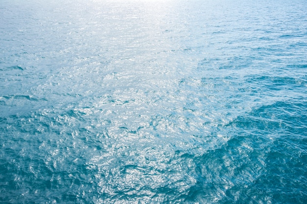 Deep blue ocean waves soft surface, abstract background pattern texture Premium Photo