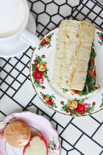 Free Photo | Delicious bread on plate