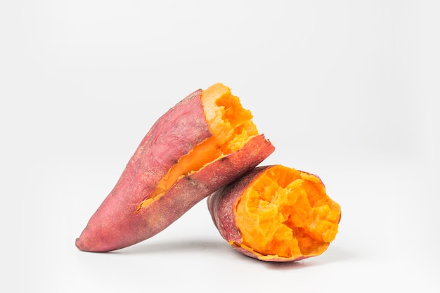 Delicious cooked sweet potato Free Photo