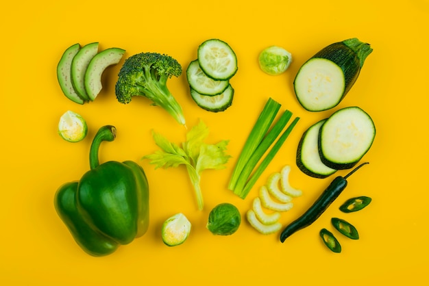 Premium Photo | Delicious fresh vegetables assortment