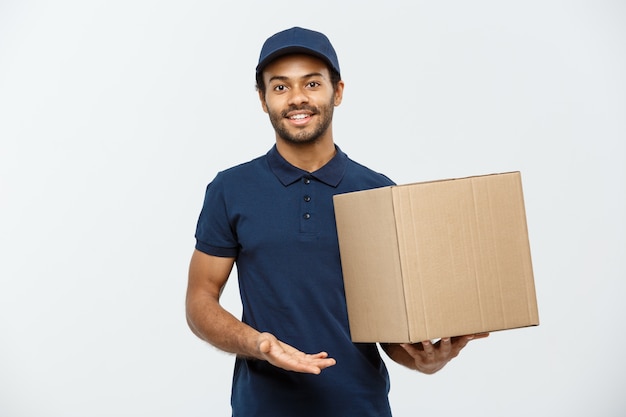 13 000 Delivery Man Holding Box Pictures
