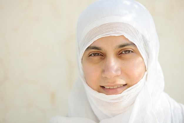 Premium Photo Desperate Arabic Woman On Middle East