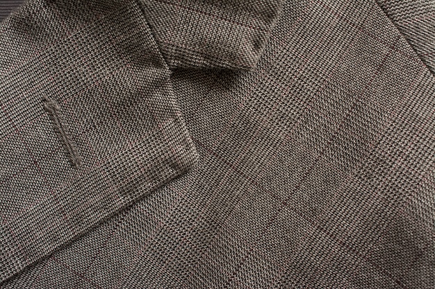 Premium Photo | Detail of a man's business suit tailoring