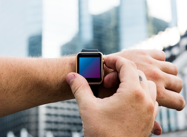 how to set time in digital wrist watch