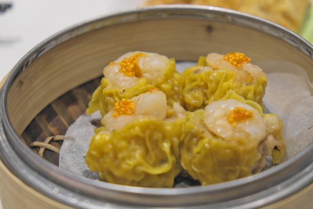dim sum dumplings pork