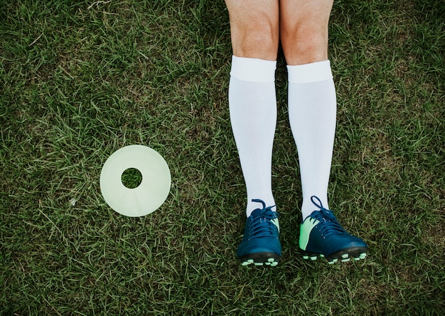 flat discs football