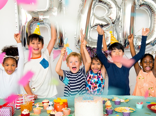 Premium Photo | Diverse children shoot