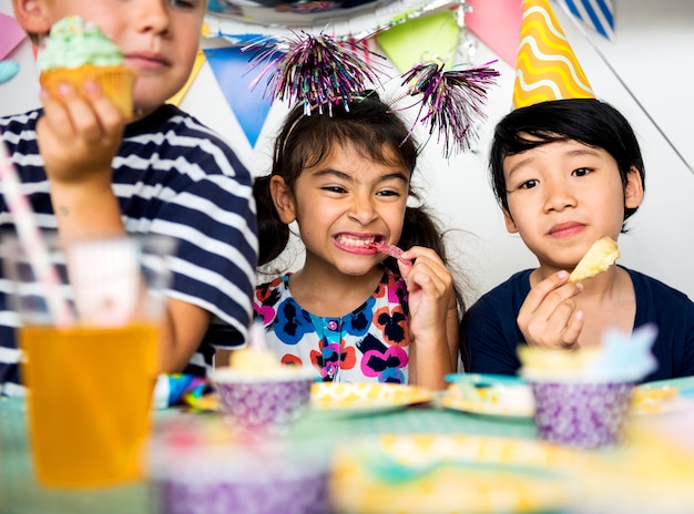 Premium Photo | Diverse children shoot