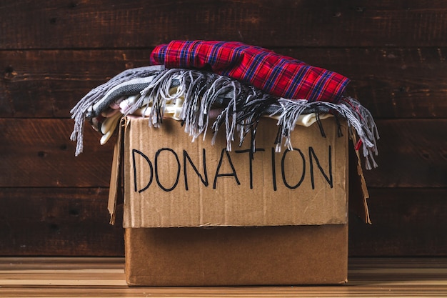 clothing donation boxes