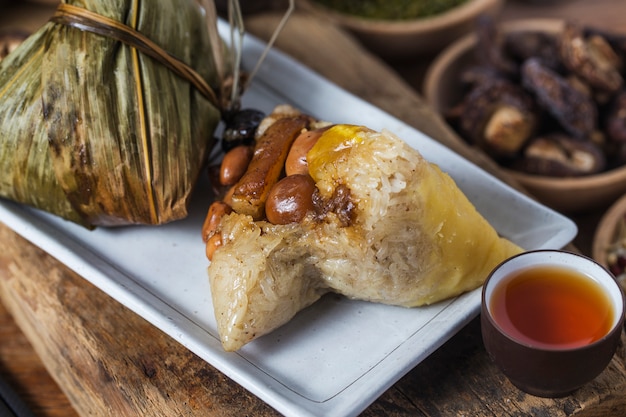 Premium Photo | Dragon boat festival rice dumplings