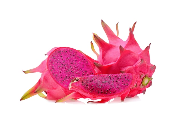 Premium Photo | Dragon fruit isolated on white background