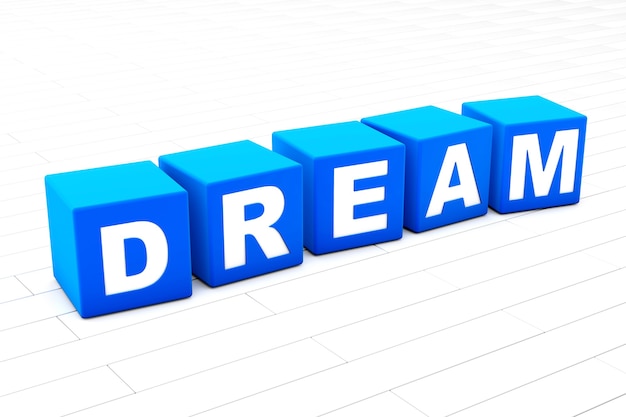 premium-photo-dream-word-illustration