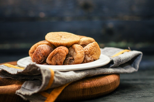 Premium Photo Dried Figs Fruits Natural Sweet