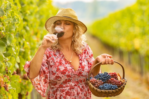 premium-photo-drinking-tasty-wine-after-a-succesful-harvest-is