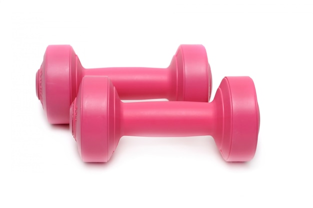 Premium Photo | Dumbbell isolated on white