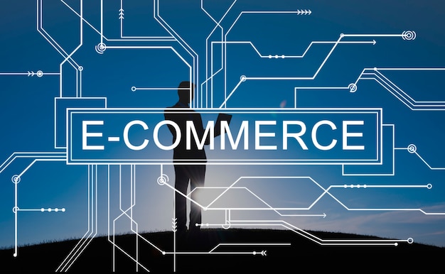 Free Photo | E-commerce online shopping sale concept