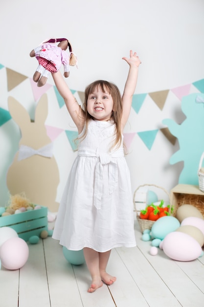 white dress easter