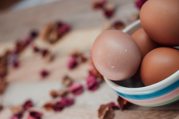 Easter eggs festival. Premium Photo