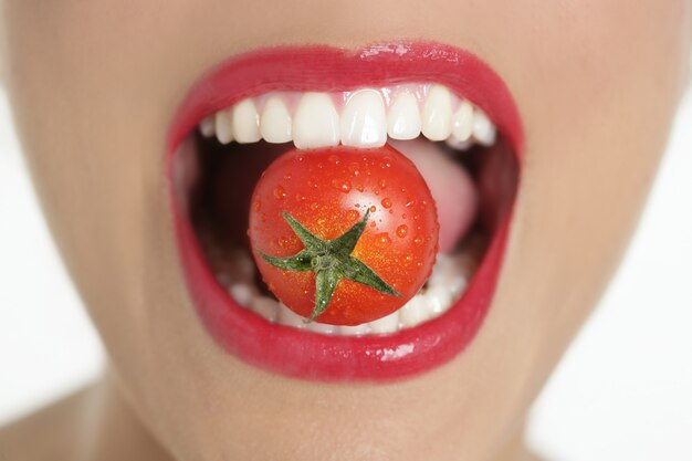 Baby Red Around Mouth After Eating Tomato