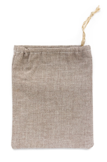 Download Eco natural cotton small sack bags, made of linen, mockup ...