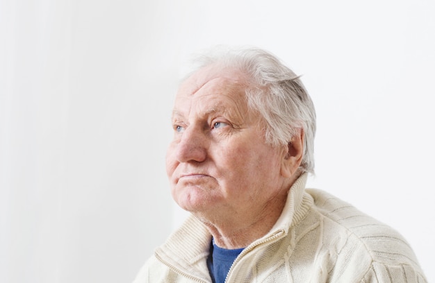 Premium Photo | Elderly men indoor