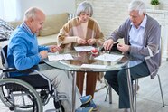 Premium Photo Elderly People In Nursing Home